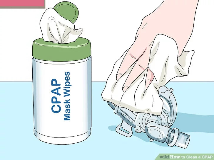 Cleaning your CPAP Mask