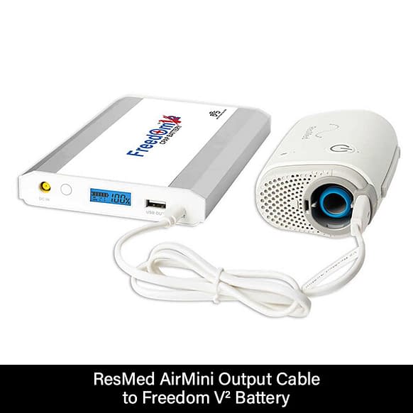 Freedom V2 ResMed AirMini Output Cable Kit - Active Lifestyle Store